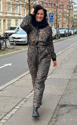 Outlet Flyverdragt / Termodragt - Isolde-G - Leopard Mist Flyverdragter|Alt Overtøj