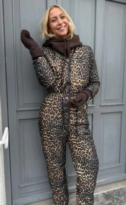 Outlet Flyverdragt / Termodragt - Isolde-G - Leopard Mist Flyverdragter|Alt Overtøj