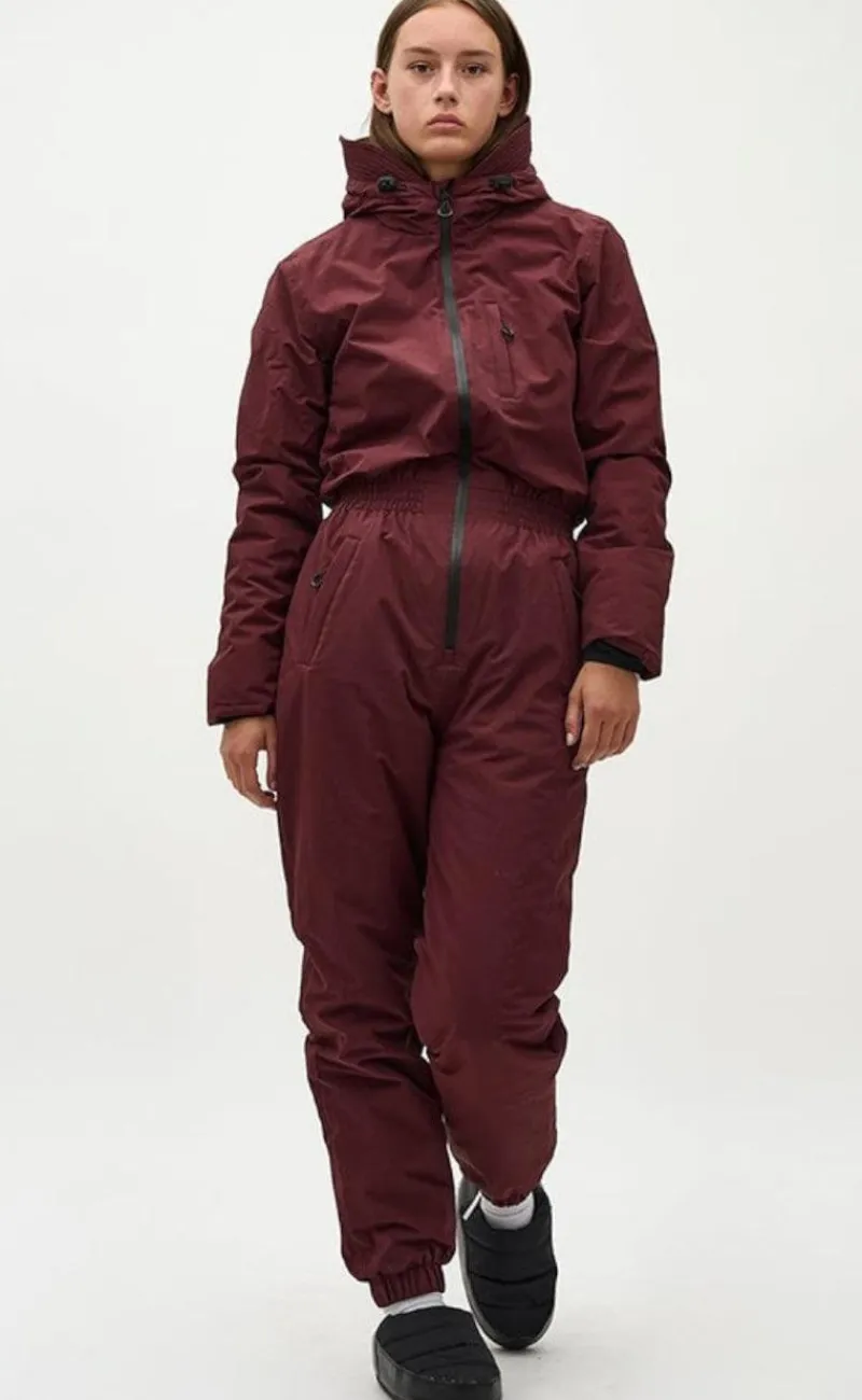 Sale Flyverdragt - Izabela - Velvet Bordeaux Flyverdragter|Alt Overtøj