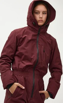 Sale Flyverdragt - Izabela - Velvet Bordeaux Flyverdragter|Alt Overtøj