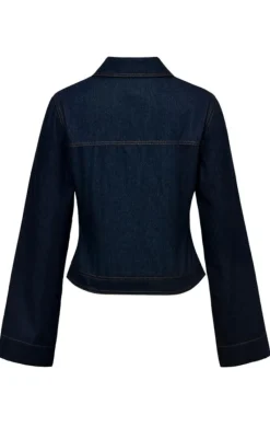 Discount Jakke - Delua-G - Dark Unwashed Denim Jakker & Frakker|Alt Overtøj