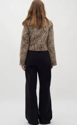 Online Jakke - Deluanne-G - Brown Zebra Jakker & Frakker|Alt Overtøj