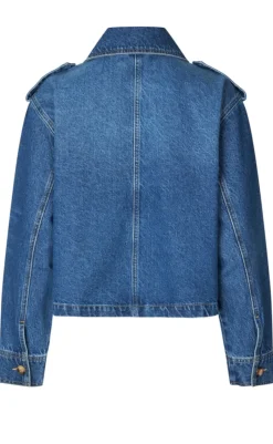 Outlet Jakke - Steffia-G - Mid Vintage Blue Jakker & Frakker|Alt Overtøj