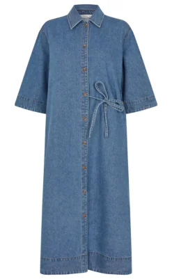 Online Kjole - Albaly-G - Mid Vintage Blue Kjoler