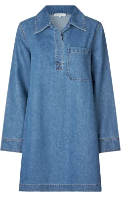 Discount Kjole - Fialeo-G - Mid Vintage Blue Kjoler