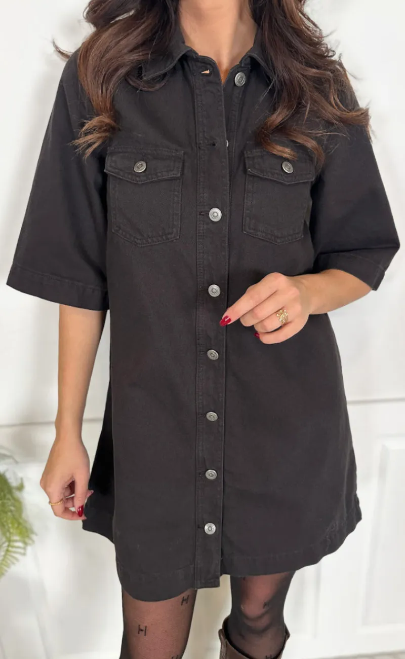 Clearance Kjole - Mira-G - Espresso Delicio Kjoler