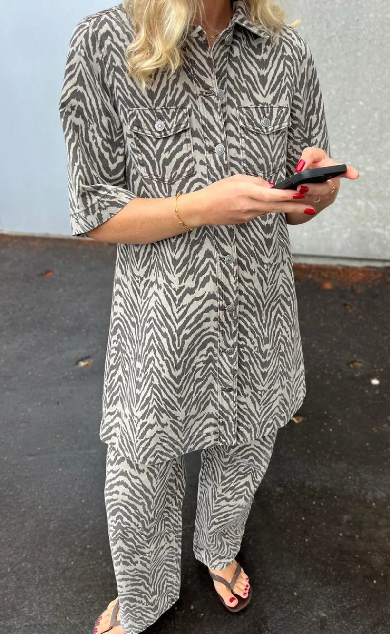 Sale Kjole - Mira-G - Zebra mist Kjoler