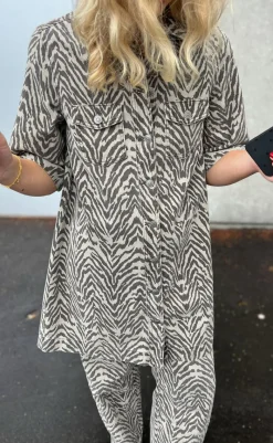 Sale Kjole - Mira-G - Zebra mist Kjoler