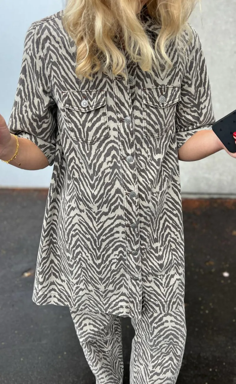 Sale Kjole - Mira-G - Zebra mist Kjoler