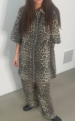 Outlet Kjole - Mira-G - Leopard Mist Kjoler