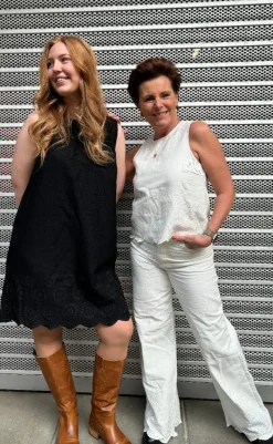 Online Kjole - Rhiann Scallop-G - Black Kjoler