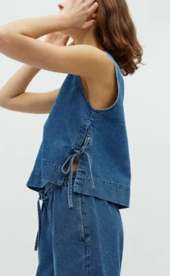 Best Shorts - Meneto - Mid Vintage Blue Shorts