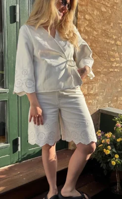 New Shorts - Talina - White Shorts