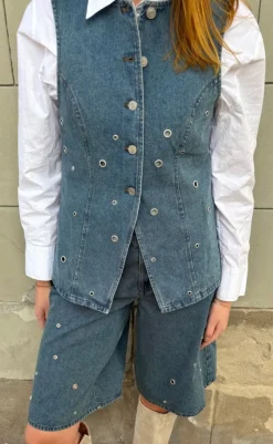 Shorts - Talina - Light Mud Wash Shorts