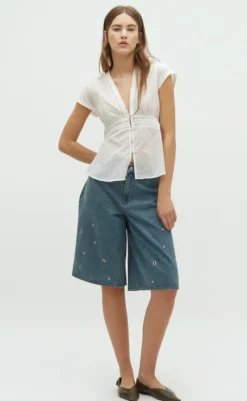 Shorts - Talina - Light Mud Wash Shorts