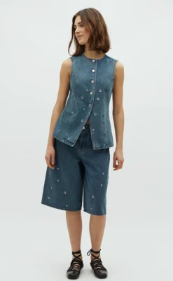 Sale Top - Gibella - Light Mud Wash T-shirts & Toppe