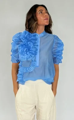 Bluse - Annsofi - Blue Sea Bluser