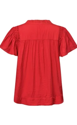 Clearance Bluse - Najah - Lipstick Bluser