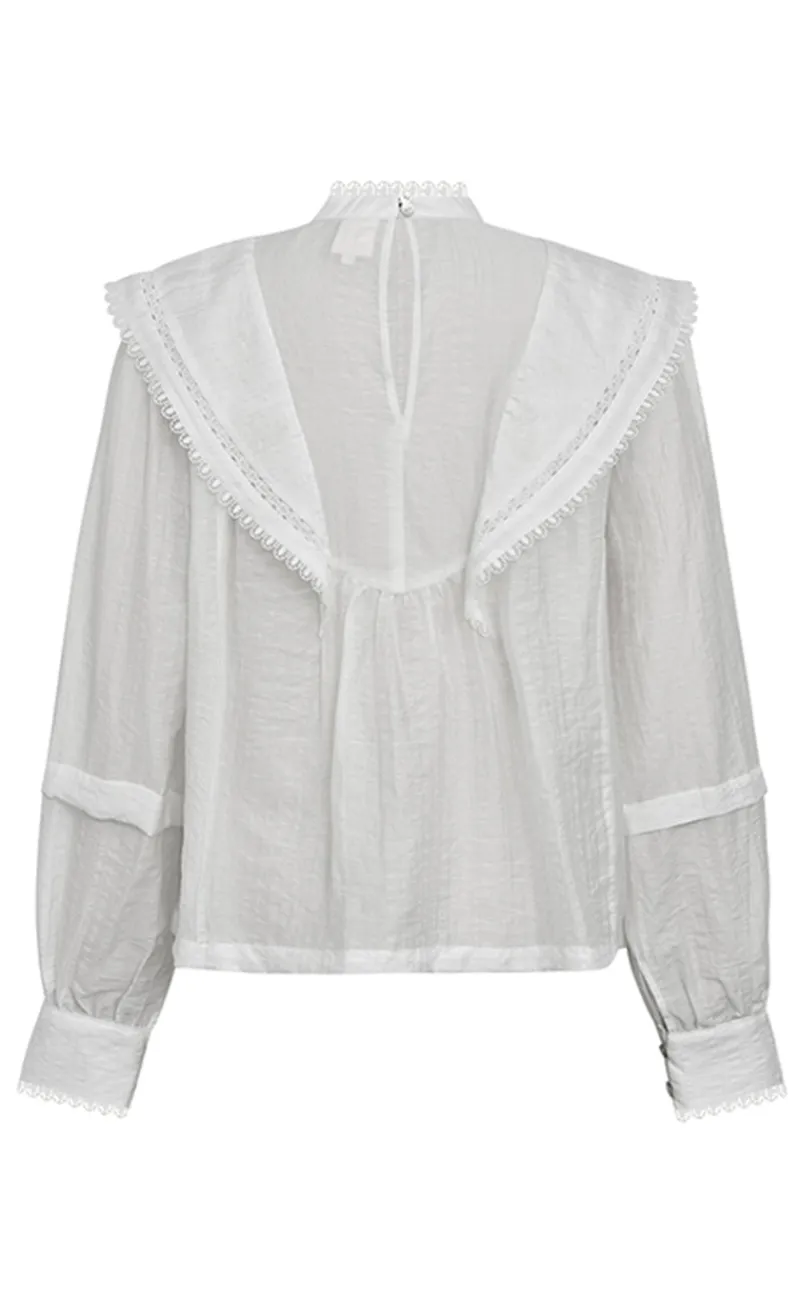New Bluse - Nasrin - Off-white Bluser