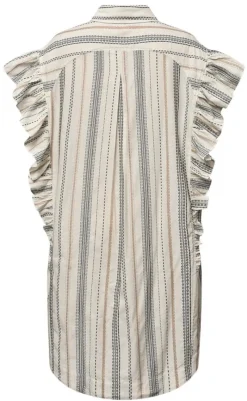 Best Kjole - Leonore - White/Sand/Black Kjoler