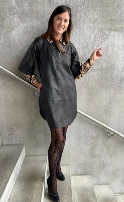 Online Kjole - Tea - Black Kjoler