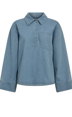Sale Skjorte - Kimi - Blue Denim Skjorter