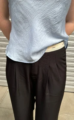 Online Top - Annamie - Light Blue T-shirts & Toppe