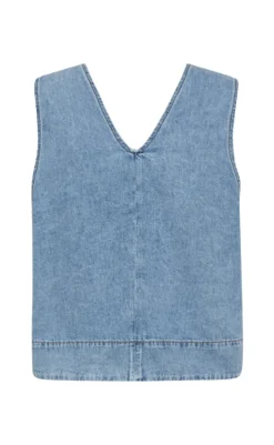 Clearance Top - Chalina - Denim Blue T-shirts & Toppe