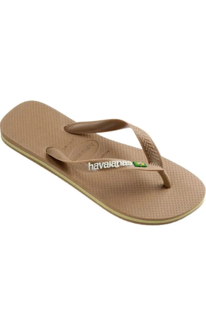 Klipklappere - Brasil Logo - Rose Gold Sandaler