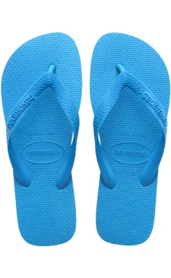 Outlet Klipklappere - Top - Turquoise Sandaler|T-shirts & Toppe