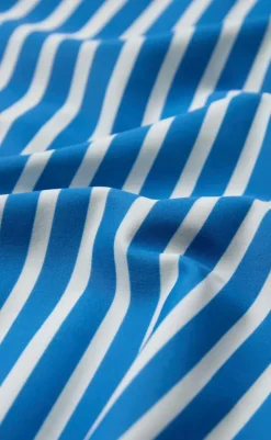 New Badedragt - Stripe Swim - King Blue Badetøj