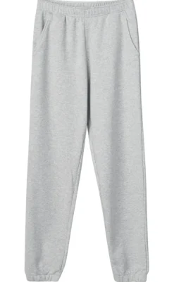Bukser - Base - Light Grey Melange Bukser & Jeans