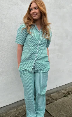 Best Bukser - Rønne Essential - Green/White Bukser & Jeans