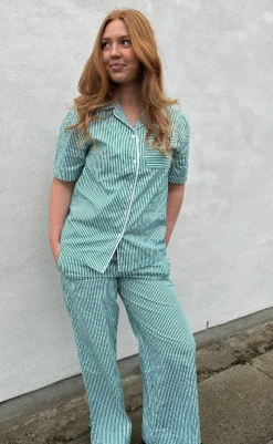 Best Bukser - Rønne Essential - Green/White Bukser & Jeans