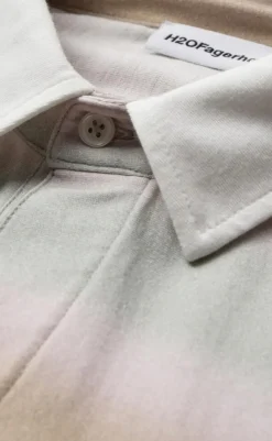 Clearance Bluse - Cash Polo - Dusty Multi Spray Bluser