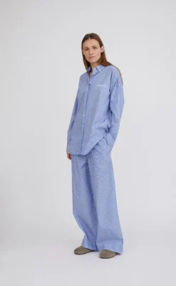 New Bukser - Holiday - Blue Stripe Bukser & Jeans