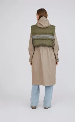 Online Jakke - Sherlock - Sand/Dark Green Moss Jakker & Frakker|Alt Overtøj