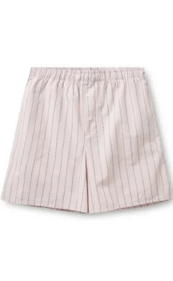 Shorts - Holiday - Dusty Rose Stripe Shorts