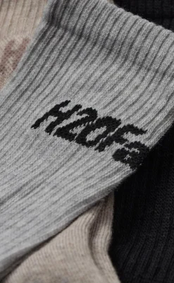 Outlet Strømper - Suck Socks - Black/Beige/Grey Strømper & Strømpebukser