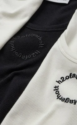 Clearance Top - 3 Pack Tank Top - White/Black T-shirts & Toppe