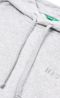 Outlet Hoodie - Happy Organic - Lt. Grey Mel Striktrøjer & Sweat