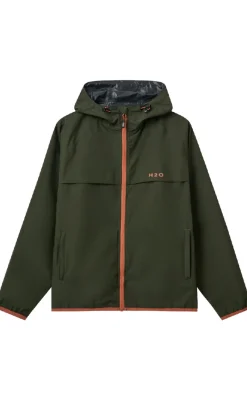 Regnjakke - Rømø Festival - Army/Autumn Leaf Jakker & Frakker|Alt Overtøj