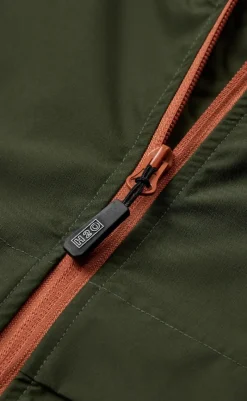 Regnjakke - Rømø Festival - Army/Autumn Leaf Jakker & Frakker|Alt Overtøj