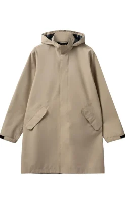 Discount Regnjakke - Rømø Long Unisex - Warm Grey Jakker & Frakker|Alt Overtøj