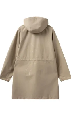 Discount Regnjakke - Rømø Long Unisex - Warm Grey Jakker & Frakker|Alt Overtøj