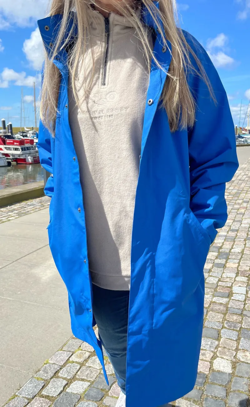 Hot Regnjakke - Rømø Long Unisex - Blue Jakker & Frakker|Alt Overtøj