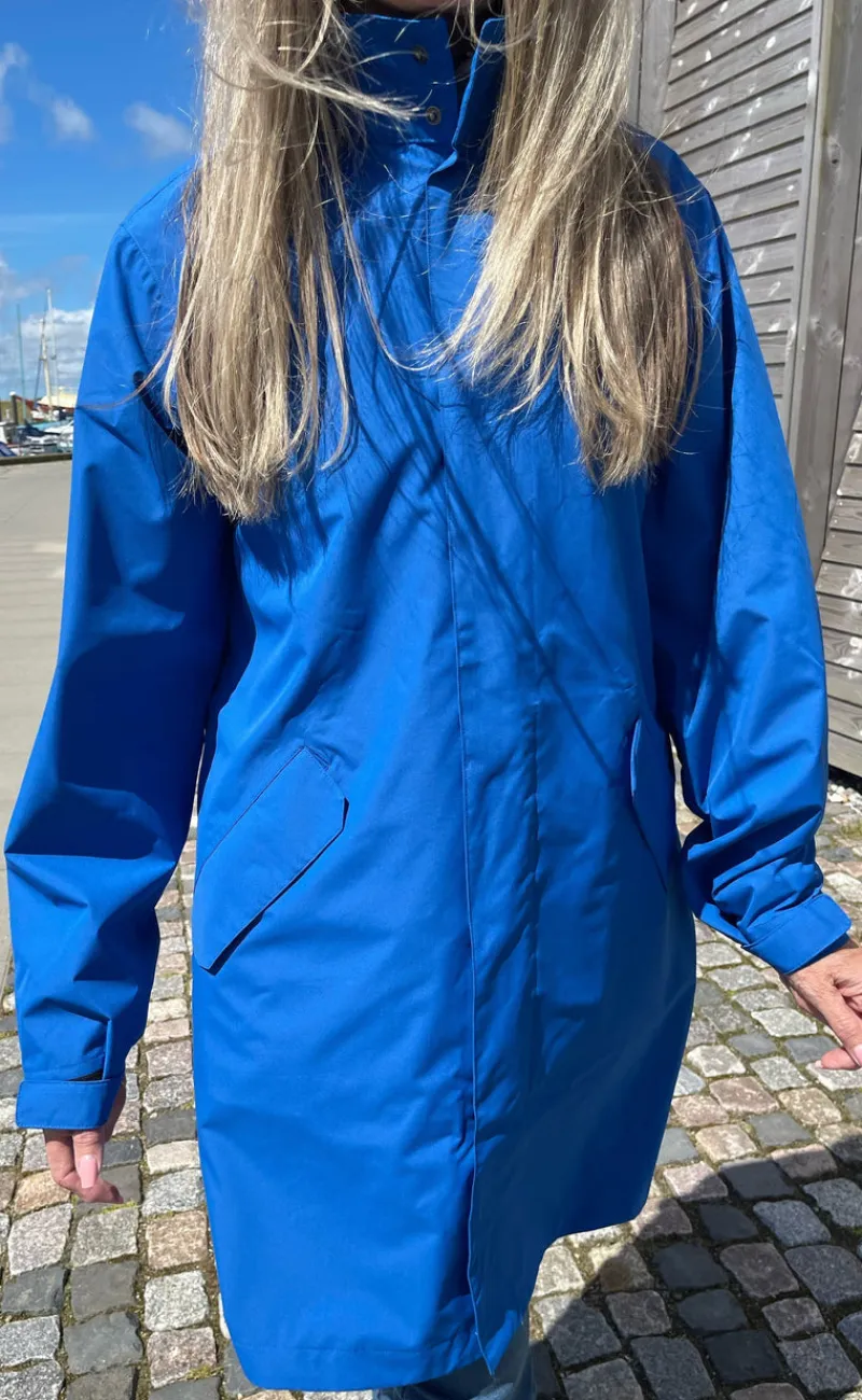 Hot Regnjakke - Rømø Long Unisex - Blue Jakker & Frakker|Alt Overtøj