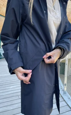 Discount Regnjakke - Rømø Long Unisex - Navy Jakker & Frakker|Alt Overtøj