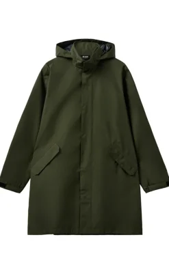 New Regnjakke - Rømø Long Unisex - Army Jakker & Frakker|Alt Overtøj