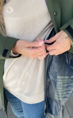 New Regnjakke - Rømø Long Unisex - Army Jakker & Frakker|Alt Overtøj